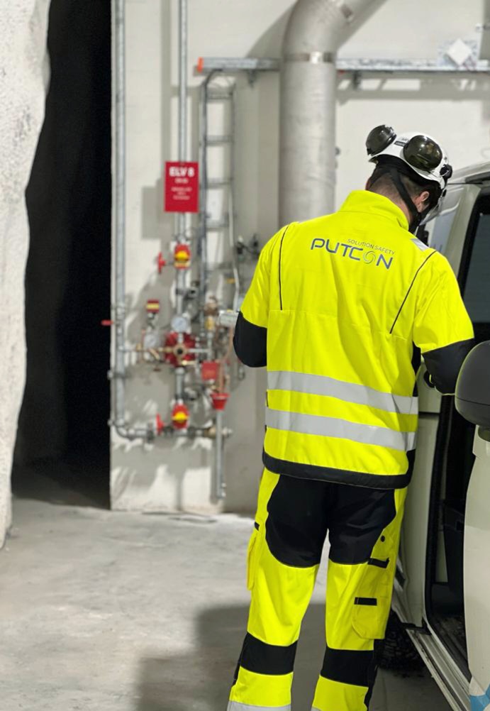 putcon Service and maintenance of fire extinguishing systems